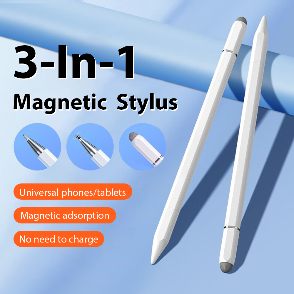 Cheap Tablet Accessories - 3 in 1 magnetische universele styluspen