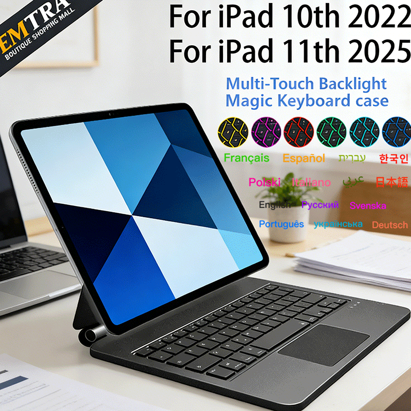 Tablet Keyboard Case - Bluetooth Magic Keyboard hoes voor iPad