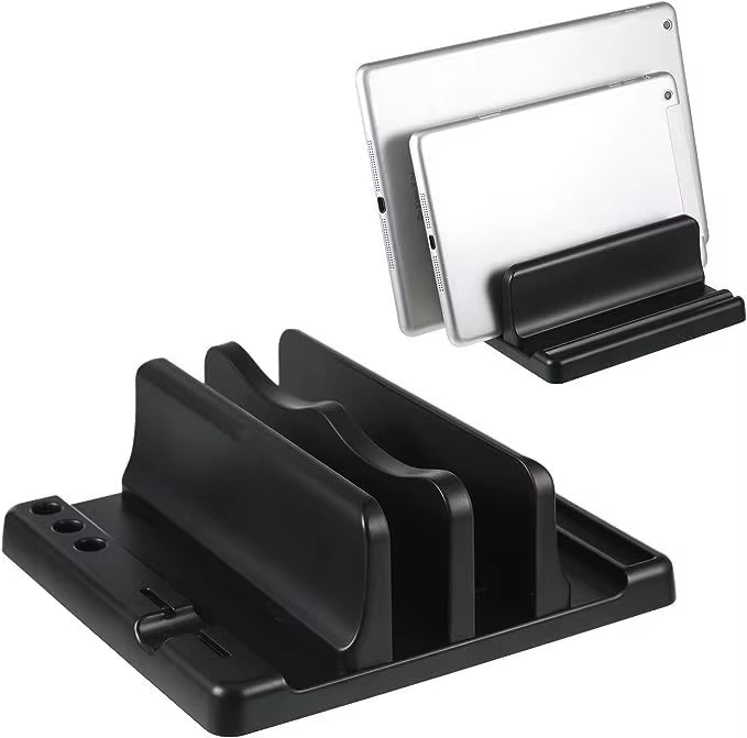 Laptop Tablet Accessories - Office ABS-laptopstandaard Verticaal Bespaar ruimte op