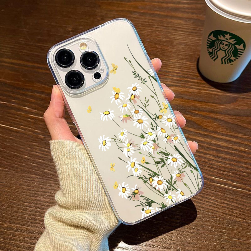 Apple Iphone 15 - Nieuwe Daisy Telefoonhoesje voor iPhone 13