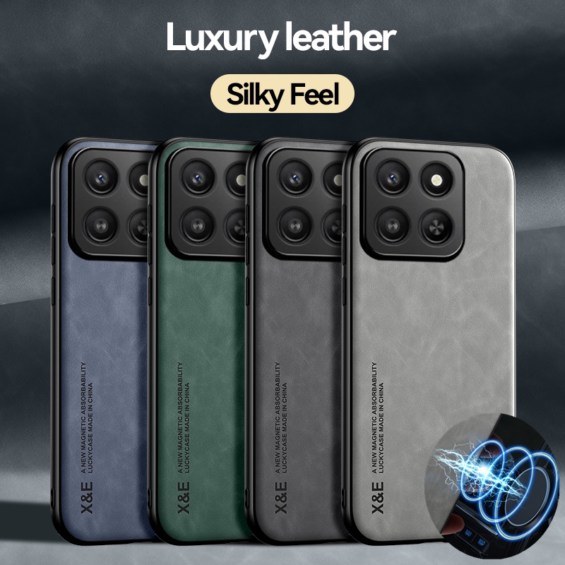 Magnetic Case Smart - Huidgevoel Schokbestendig magnetisch hoesje voor Honor