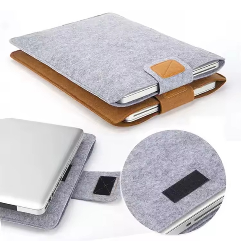 Tablet Accessories Bag - Draagbare Anti-Kras Vilt Tas Laptop Pouch