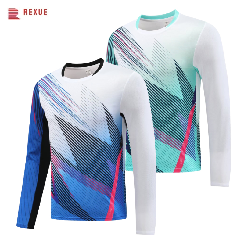 Tablet Sleeves & Cases Ipad Accessories - Lange Mouw Badminton Shirt Unisex Tafeltennis