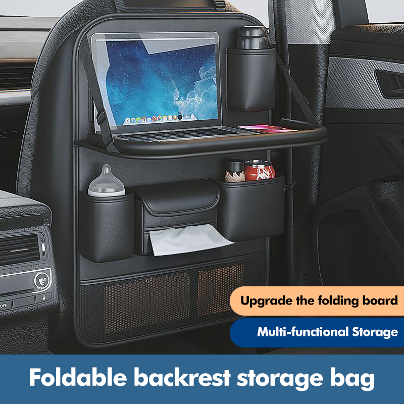 Tablet Accessories Bag - Multifunctionele opbergzak voor de autostoel, grote