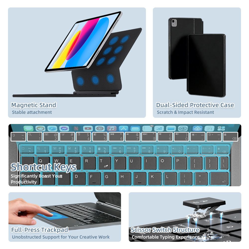 2026 Magic Keyboard met Blueto - Magnetic Case Smart recensie en prijs