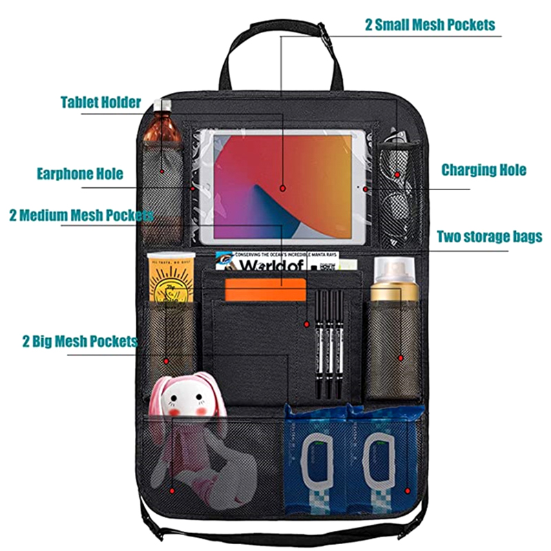 1 st Auto Achterbank Organizer - Tablet Accessories Bag recensie en prijs