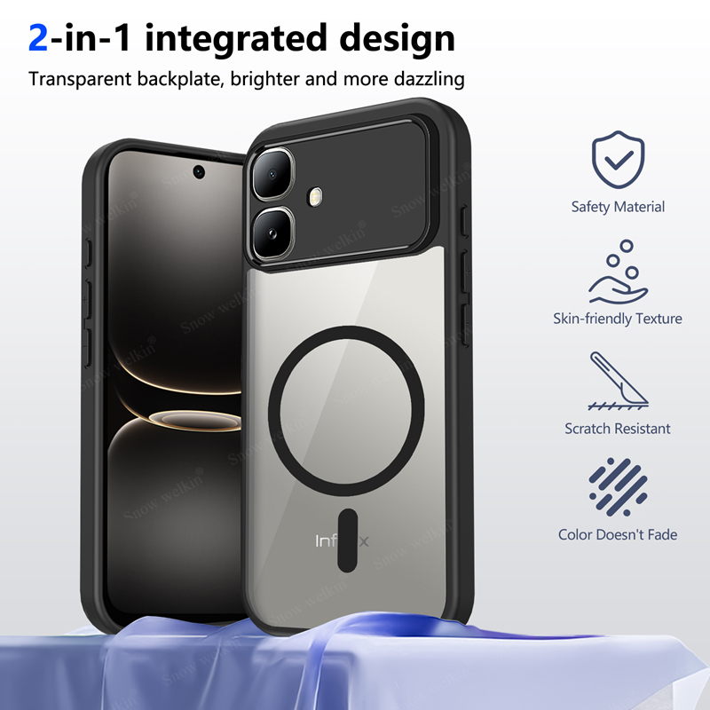 Magnetische Transparante Silic - Magnetic Case Smart recensie en prijs