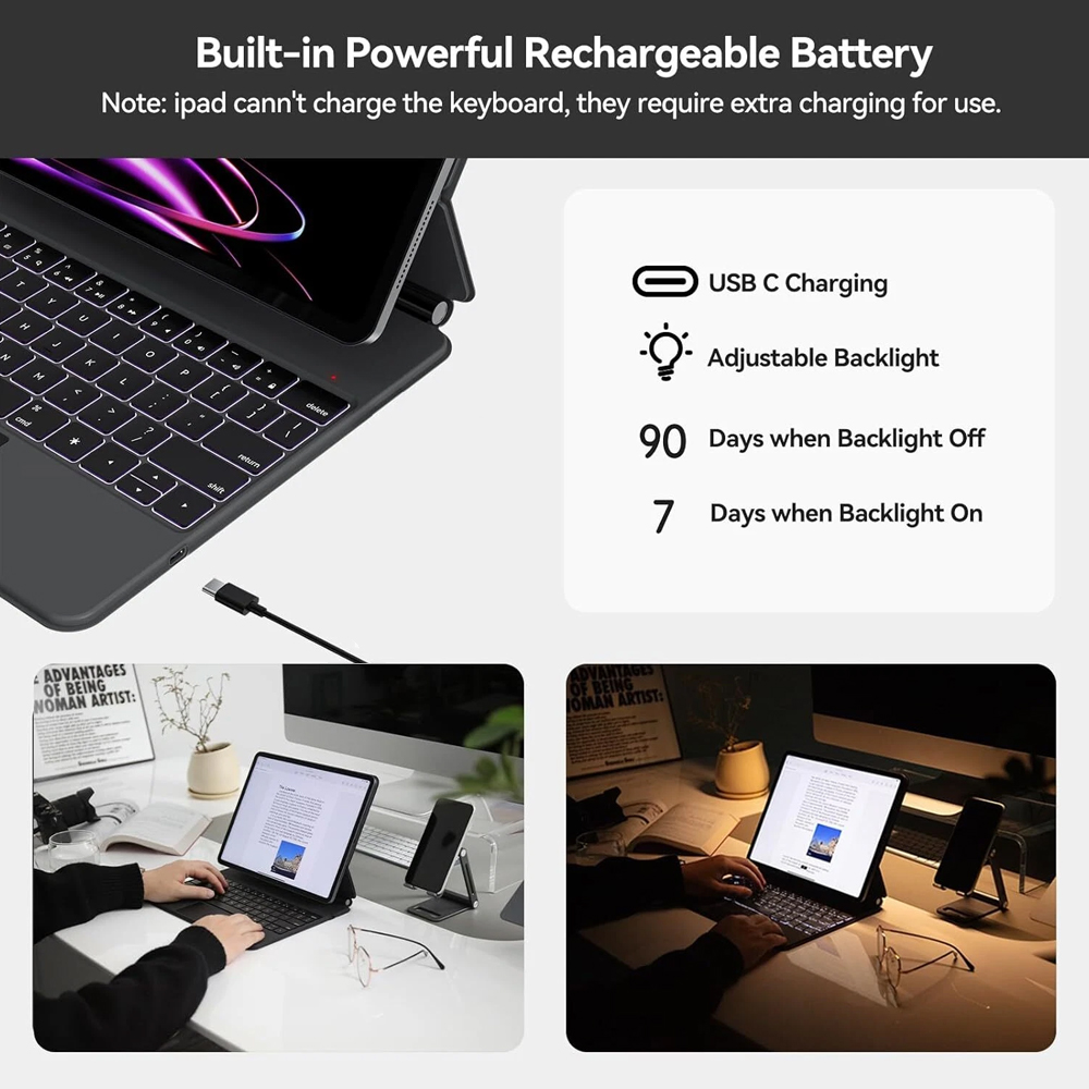 Bluetooth Magic Keyboard hoes  - Tablet Keyboard Case recensie en prijs