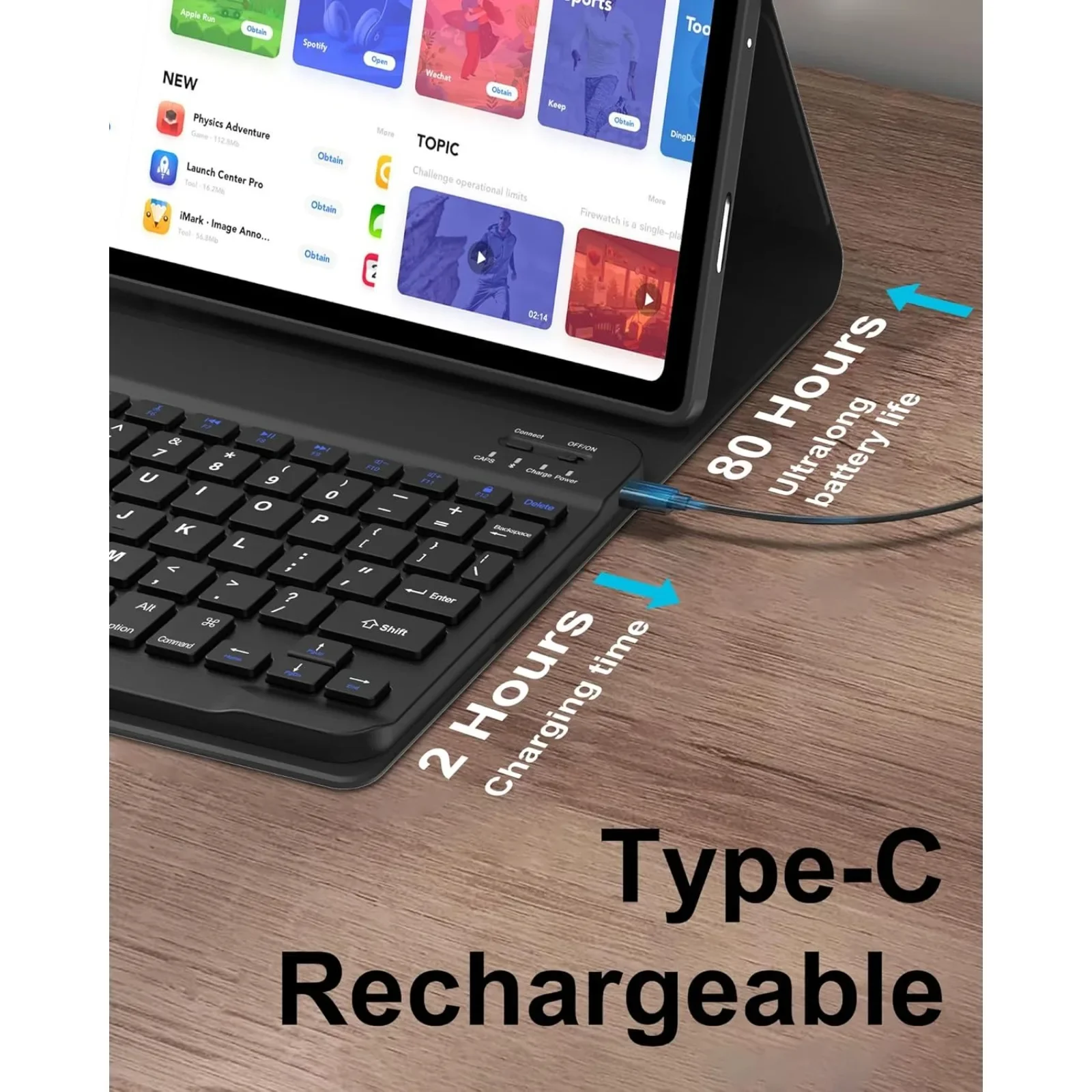 Toetsenbordhoes voor Honor Pad - Tablet Keyboard Case recensie en prijs