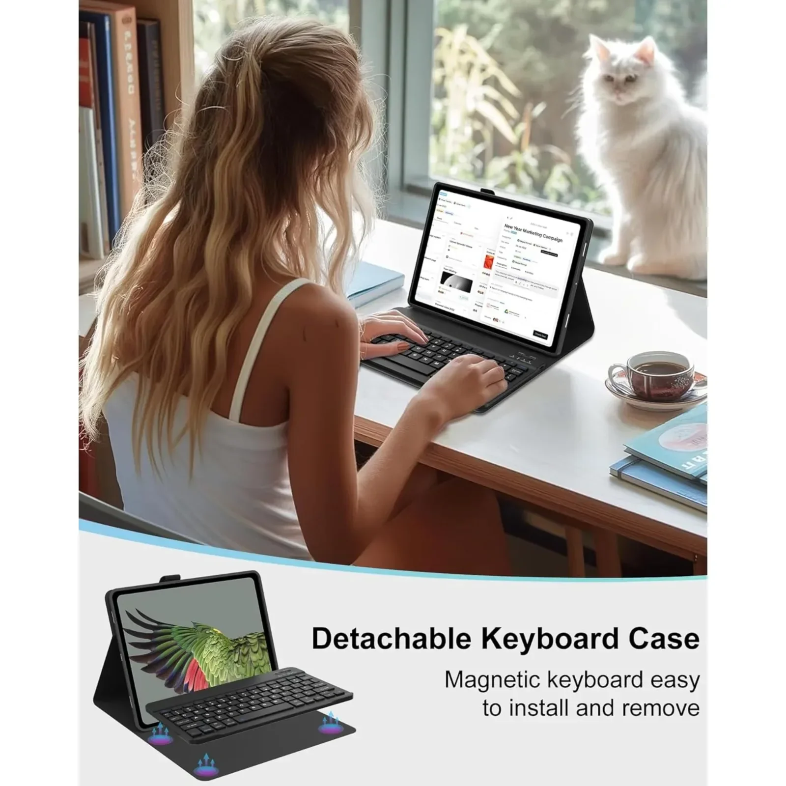 Toetsenbordhoes voor Samsung G - Tablet Keyboard Case recensie en prijs
