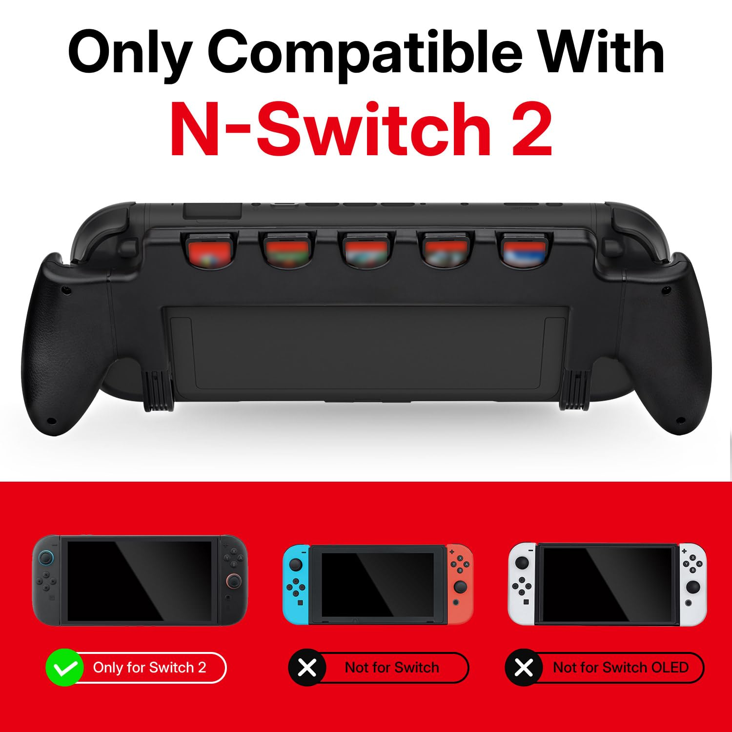 Handgreep hoesje voor Nintendo - Tablet Accessories For Gaming recensie en prijs