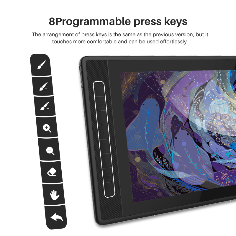 Huion Kamvas Pro 16 2.5K Qhd T - Huion Tablet Accessories recensie en prijs