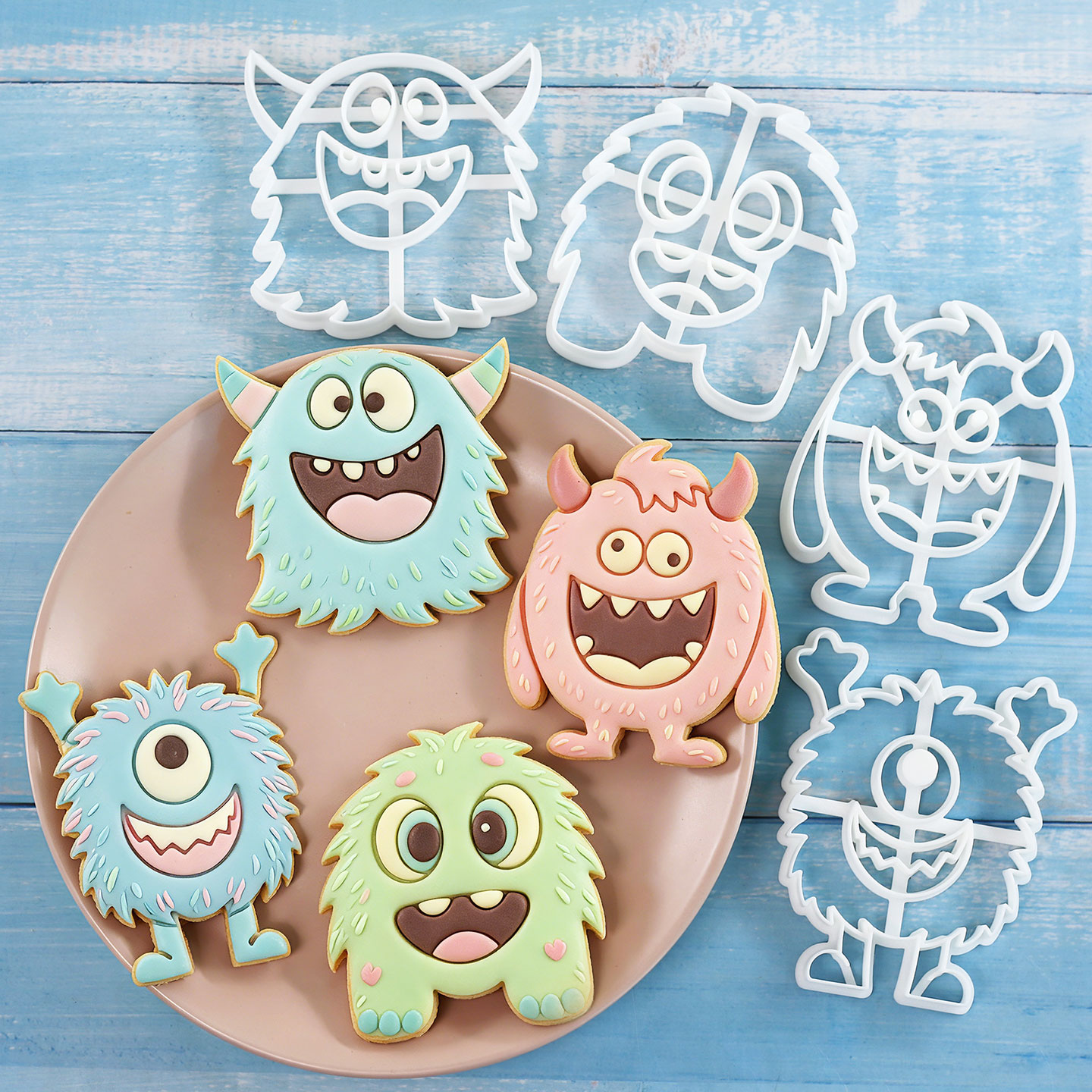 1 Pc/4 Stuks Grote Monster Coo - Tablet Accessories Aesthetic recensie en prijs