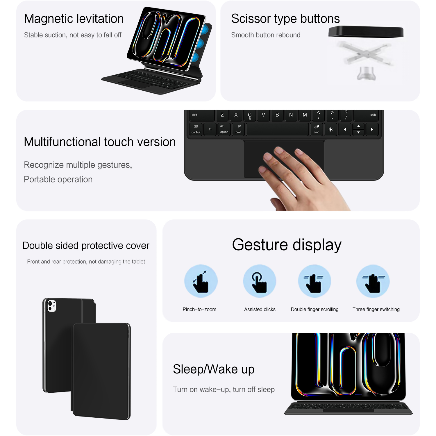 AJIUYU Magnetische Magic Keybo - Magnetic Case Smart recensie en prijs