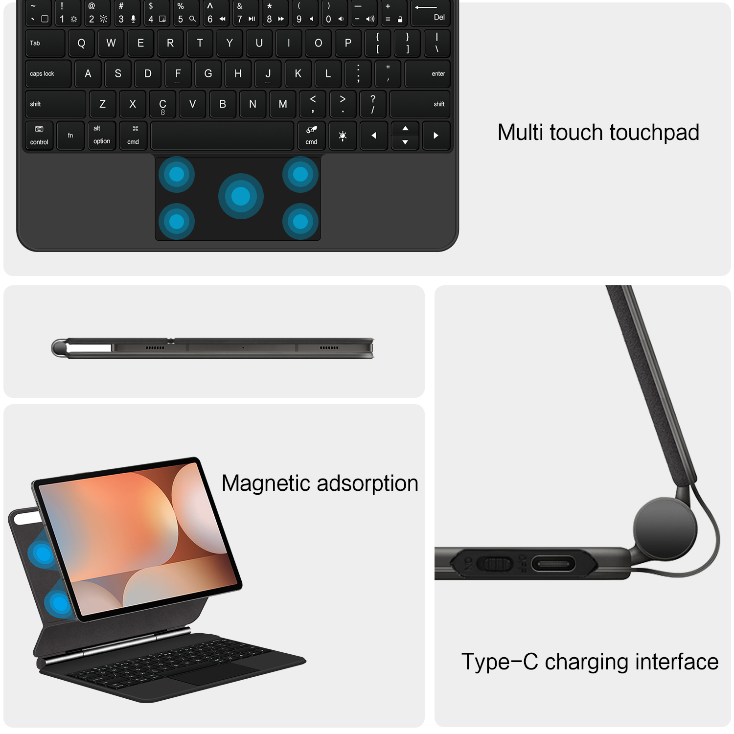 Magisch Magnetisch Toetsenbord - Tablet Keyboard Case recensie en prijs