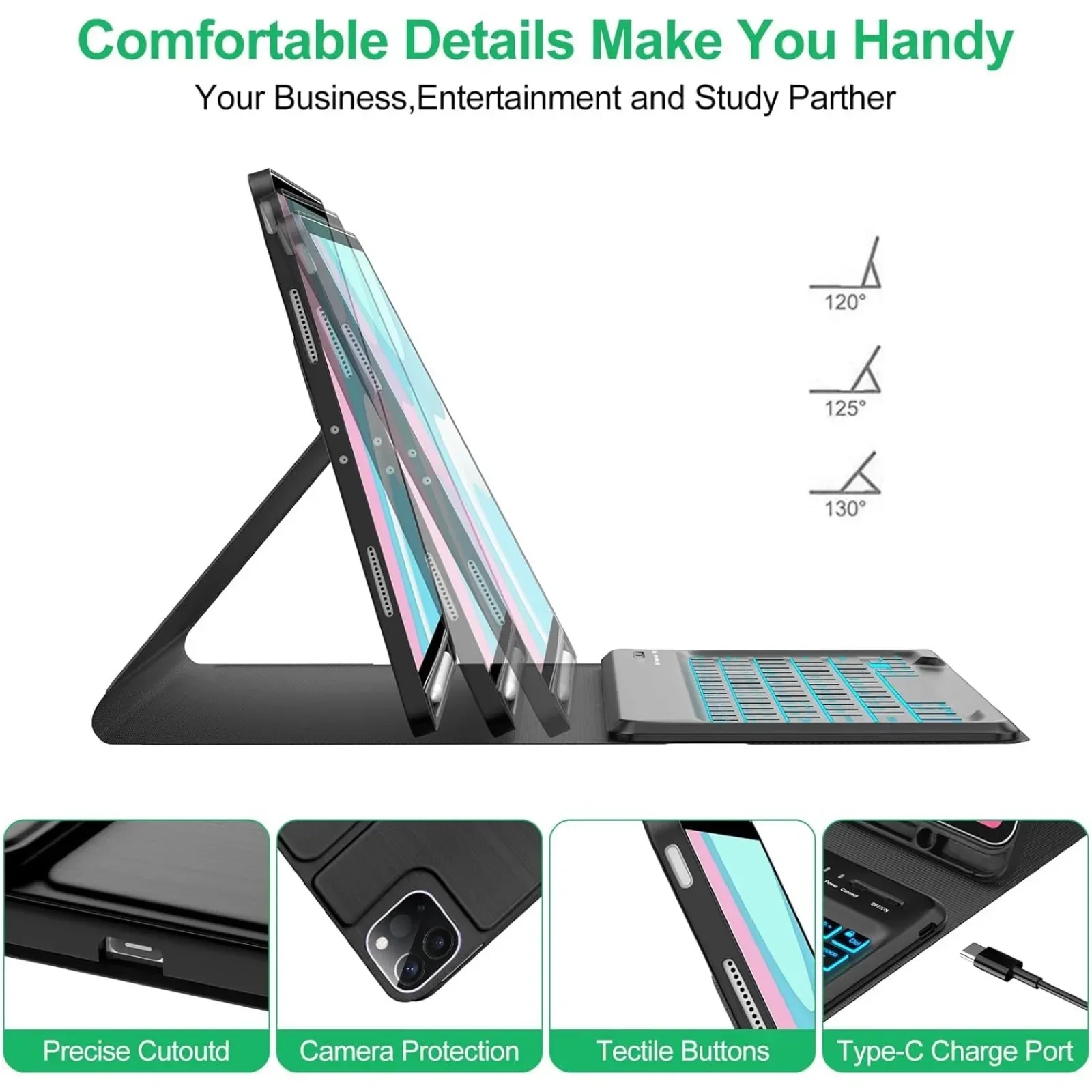 Toetsenbordhoes en muis voor X - Tablet Keyboard Case recensie en prijs