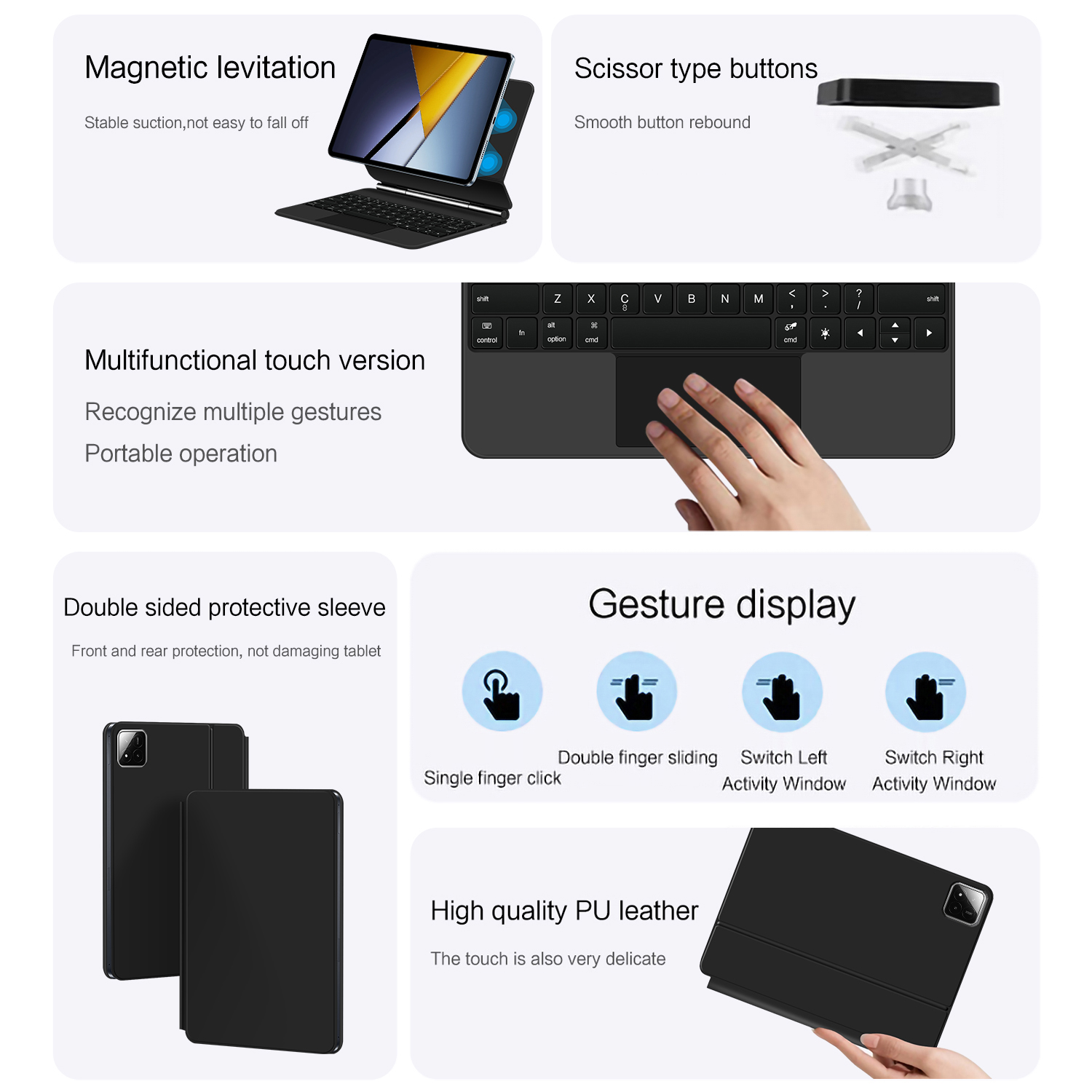Magnetisch Magic Keyboard voor - Magnetic Case Smart recensie en prijs
