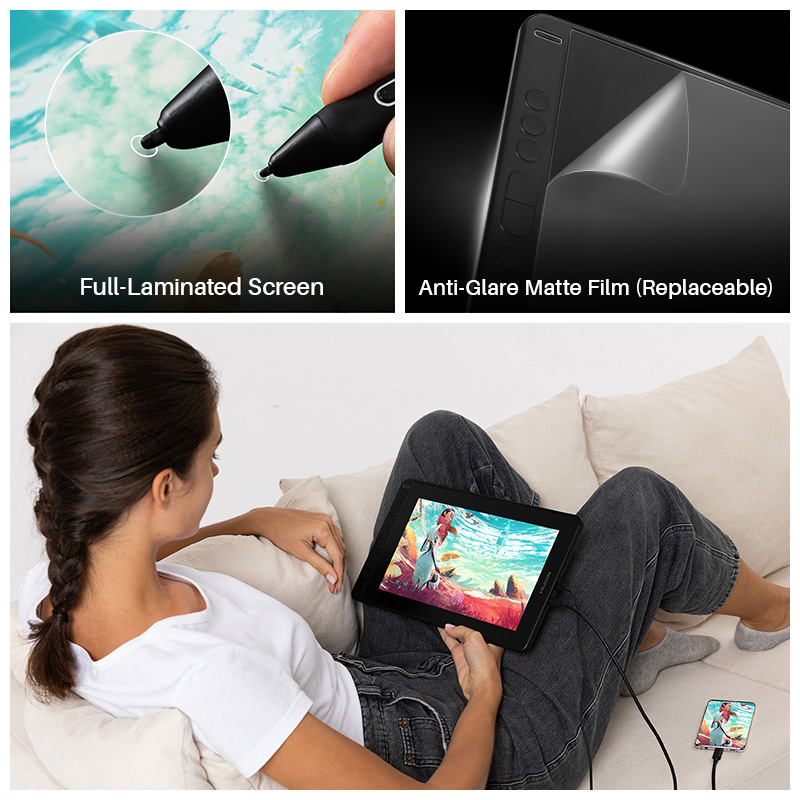 HUION Kamvas 12 Grafische Tabl - Huion Tablet Accessories recensie en prijs