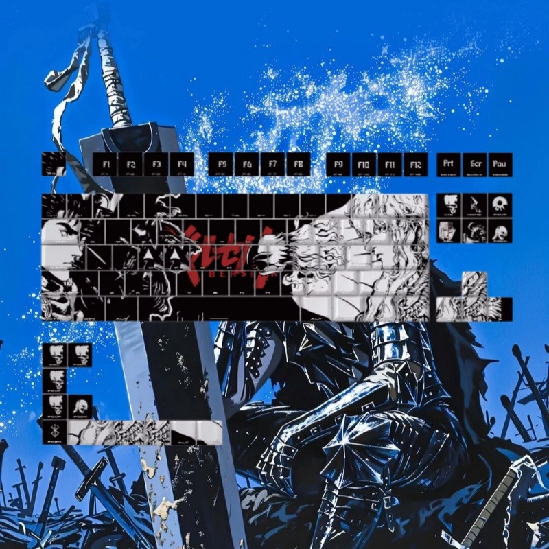 BERSERK Thema Anime Keycap 98  - Tablet Accessories For Gaming recensie en prijs