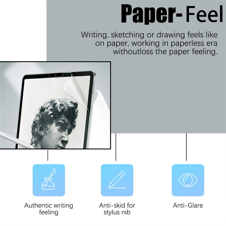 3 Stuks Papier Voel Zoals Scre - Cheap Tablet Accessories recensie en prijs